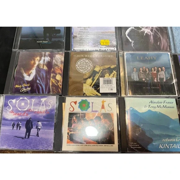 Huge Lot of 52 CELTIC Irish Scottish Music CDs